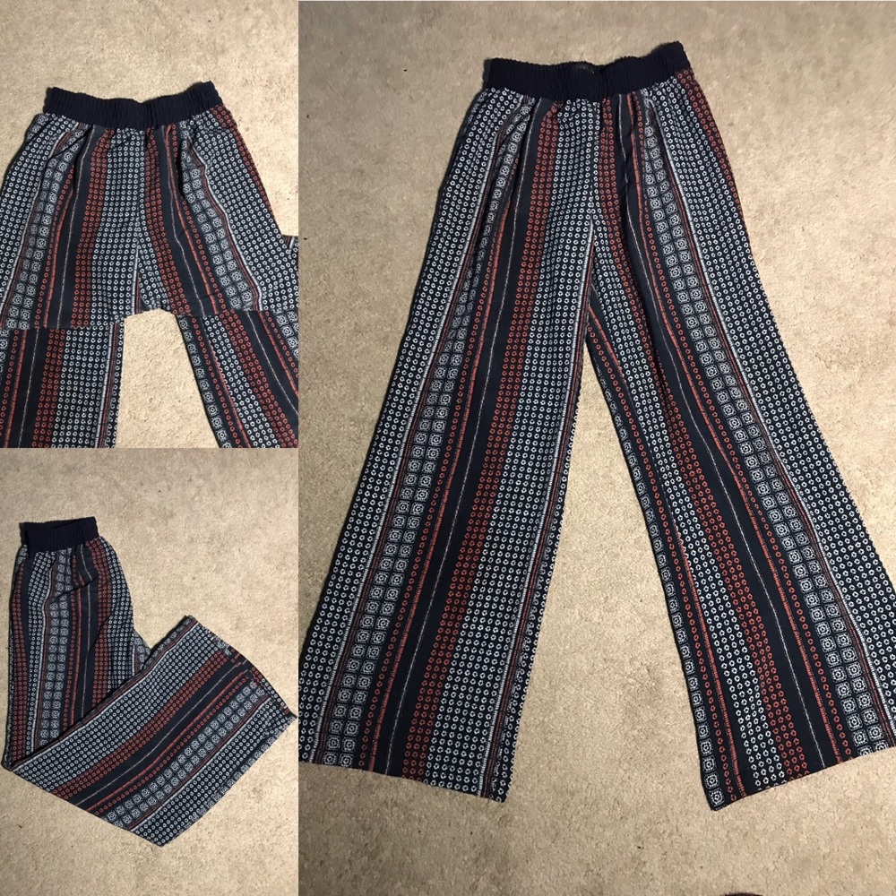 Printed Dress Pants